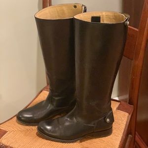 Black Frye riding boots. Stunning!